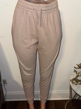 Under Armour Women's Drawstring Joggers in Taupe
